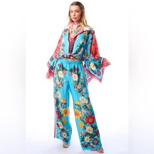 Aratta FLORAL GARDEN PANTS, NWT